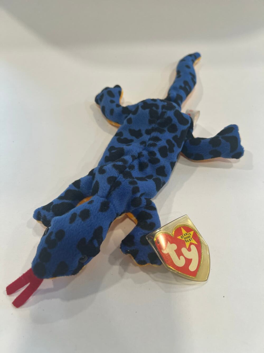 Ty Beanie Baby Lizzy 1995 Beanbag Plush Stuffed Toy Collectible